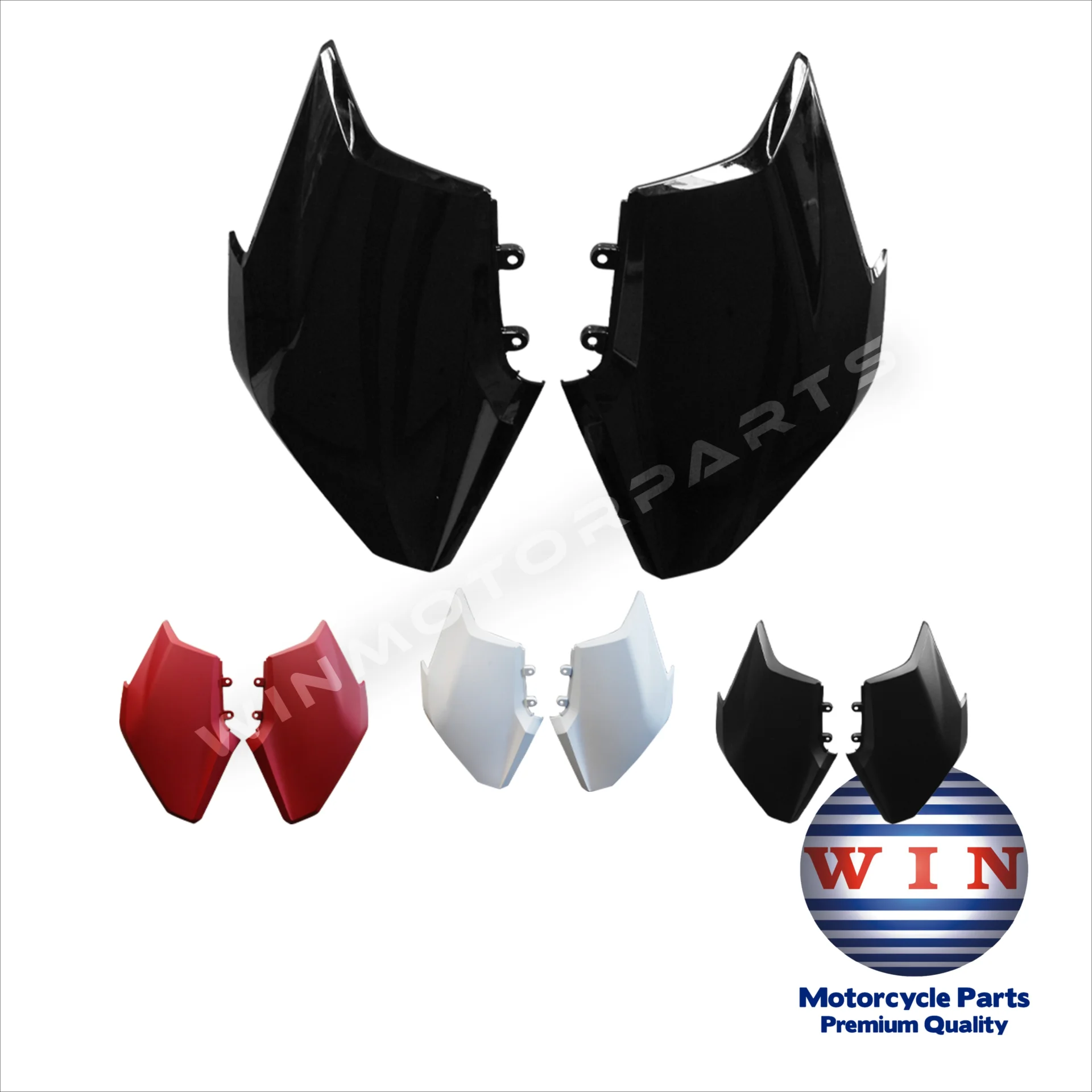 LEGSHIELD LUAR VARIO 160 BESAR MERAH DOFF - 2